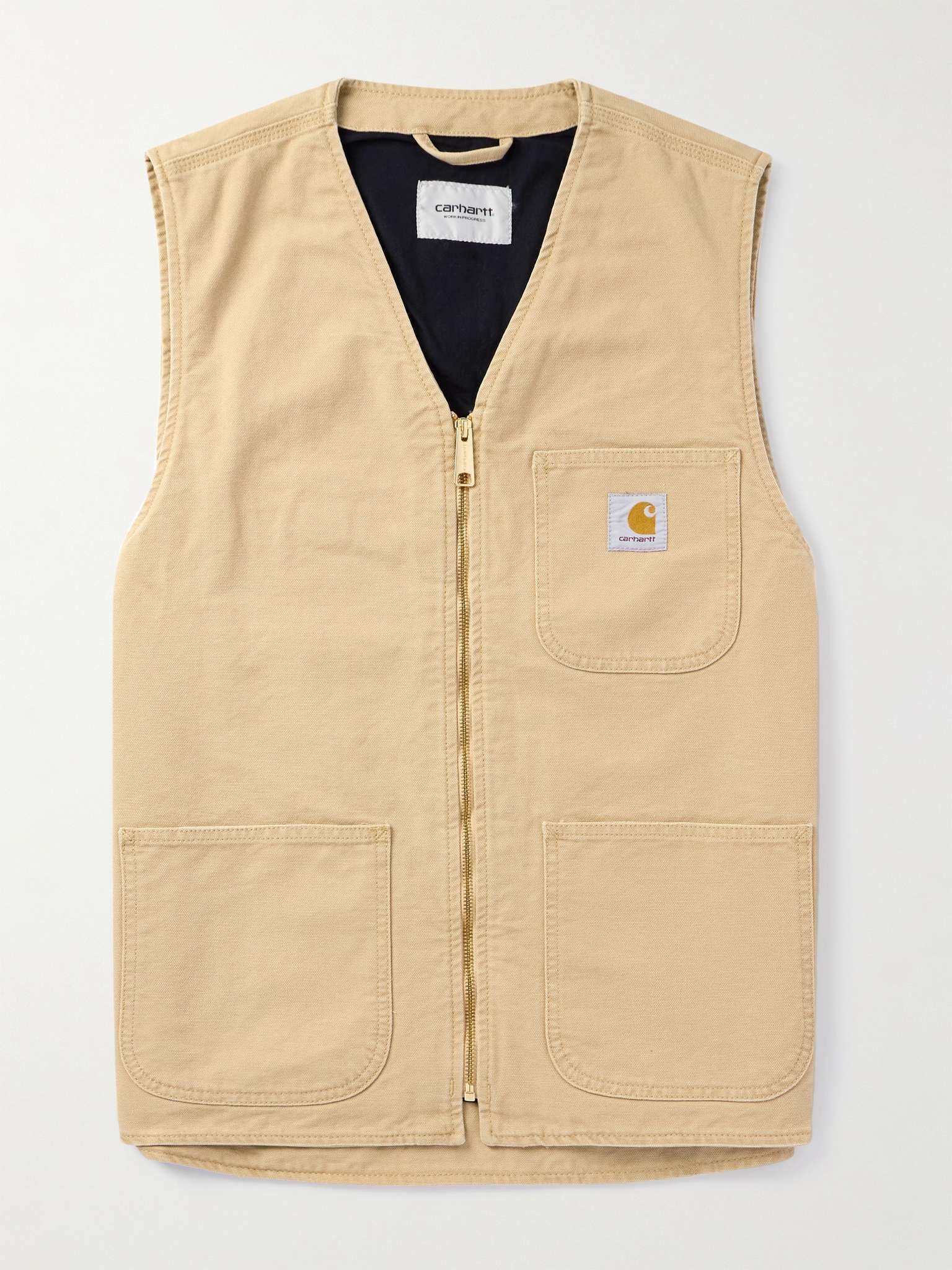 Arbor Logo-Appliquéd Cotton-Canvas Gilet - 1