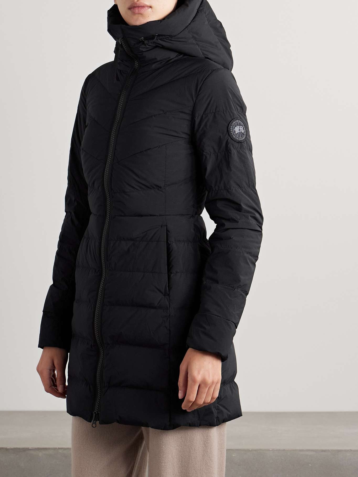 Clair hooded quilted Aira down coat - 3
