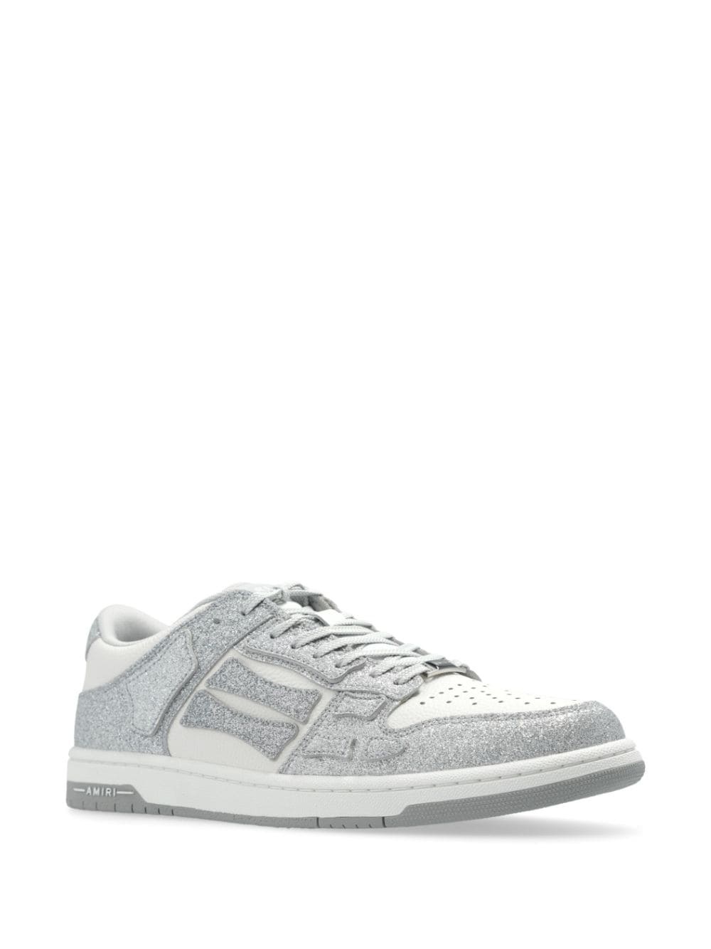 Skel Top glitter panelled sneakers - 2