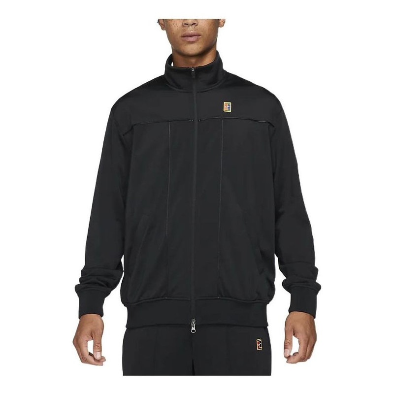 Nike court tennis zipped jacket 'Black' DC2566-010 - 1