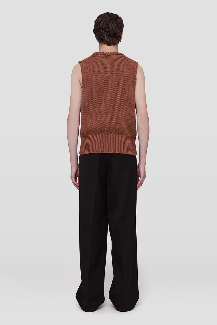 Crew-Neck Vest - 4