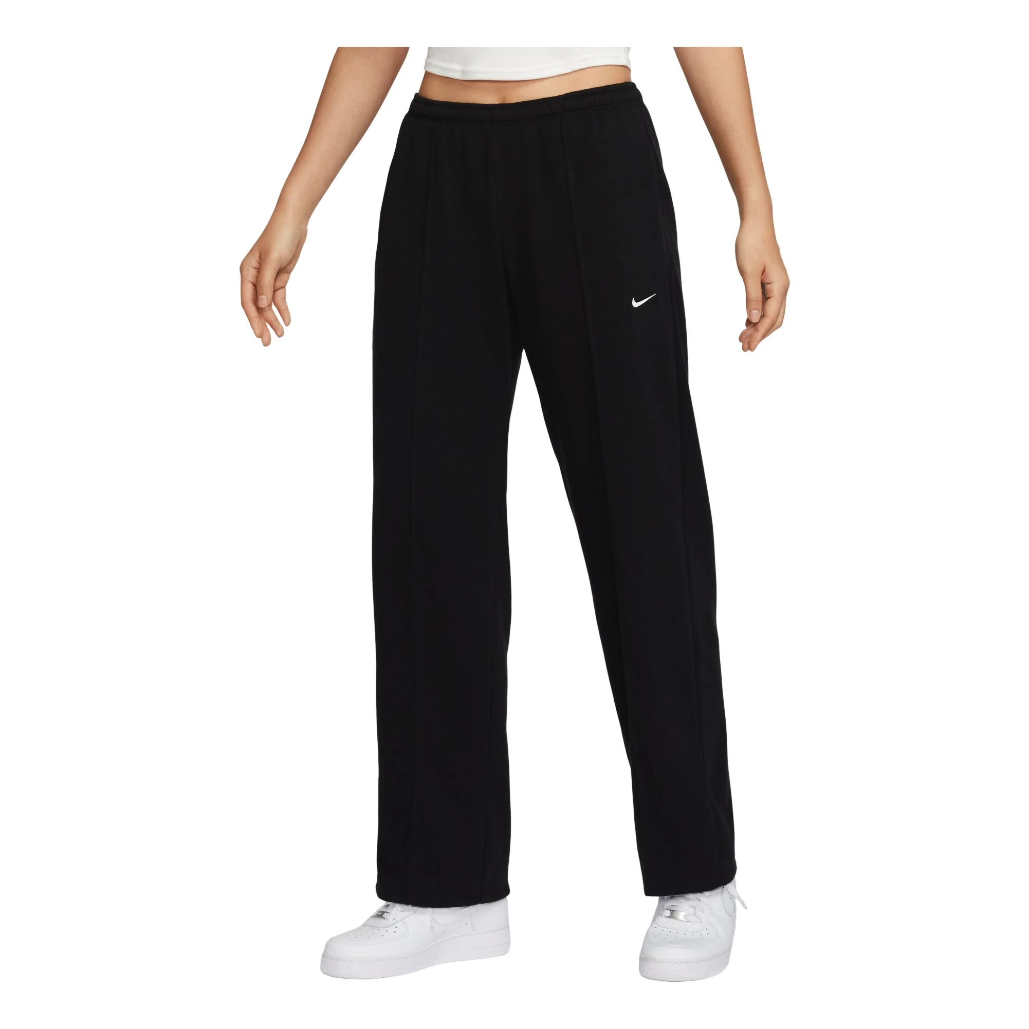 (WMNS) Nike Sportswear Chill Terry Pants 'Black' HF6459-010 - 1