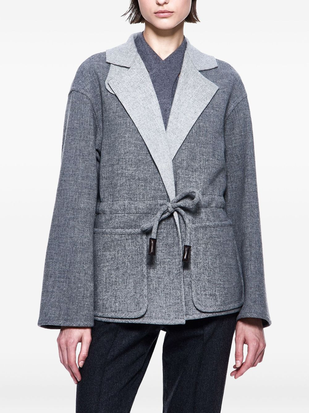 drawstring jacket - 2