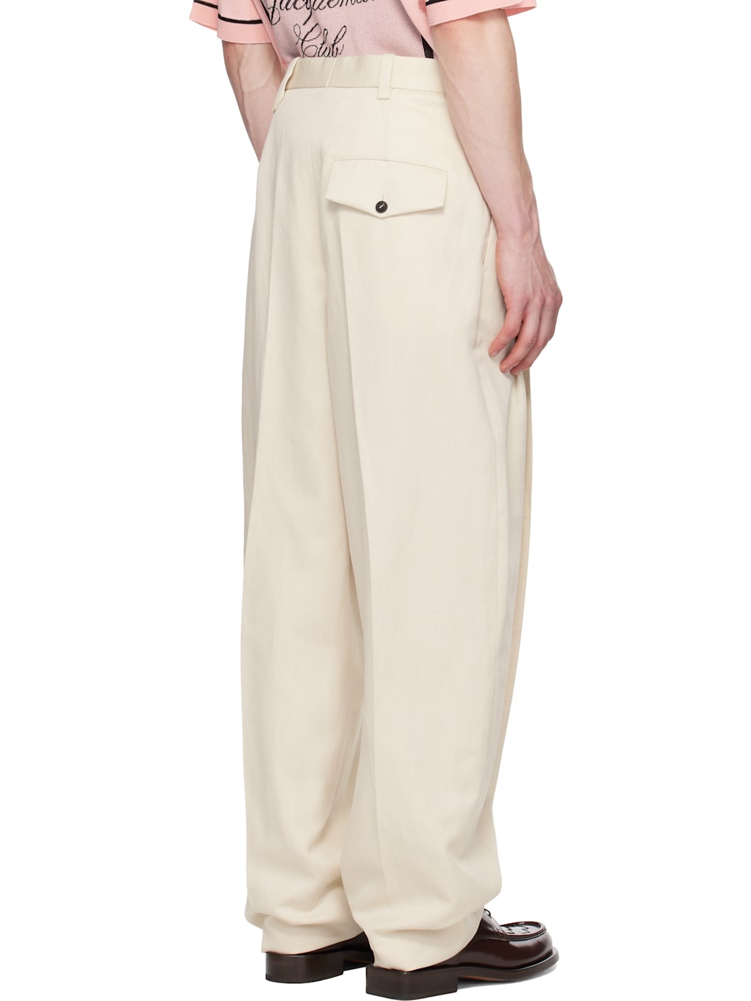 Beige 'The Fernando' Trousers - 3