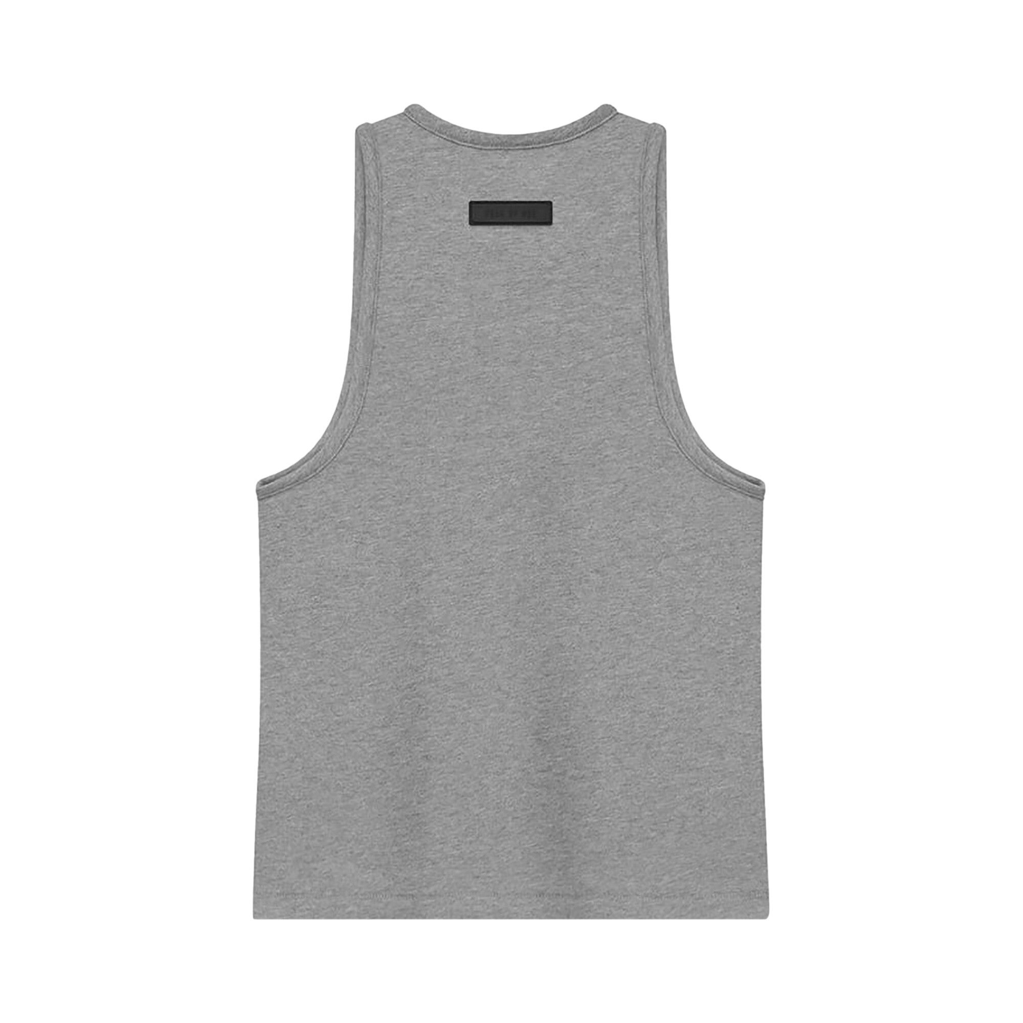 Fear of God Essentials Tank Top 'Dark Heather Oatmeal' - 2