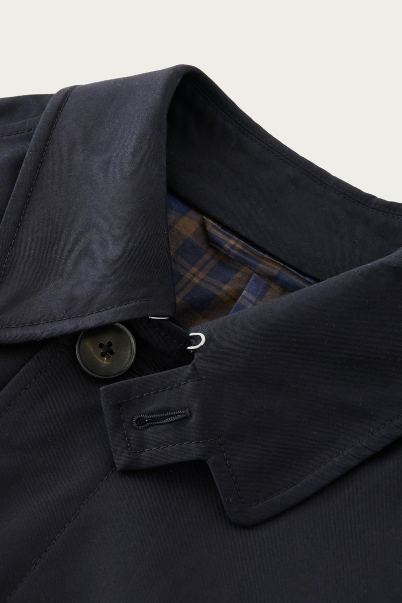 BEAMS PLUS Studio Nicholson x Beams+ Peter Raincoat - Darkest Navy outlook