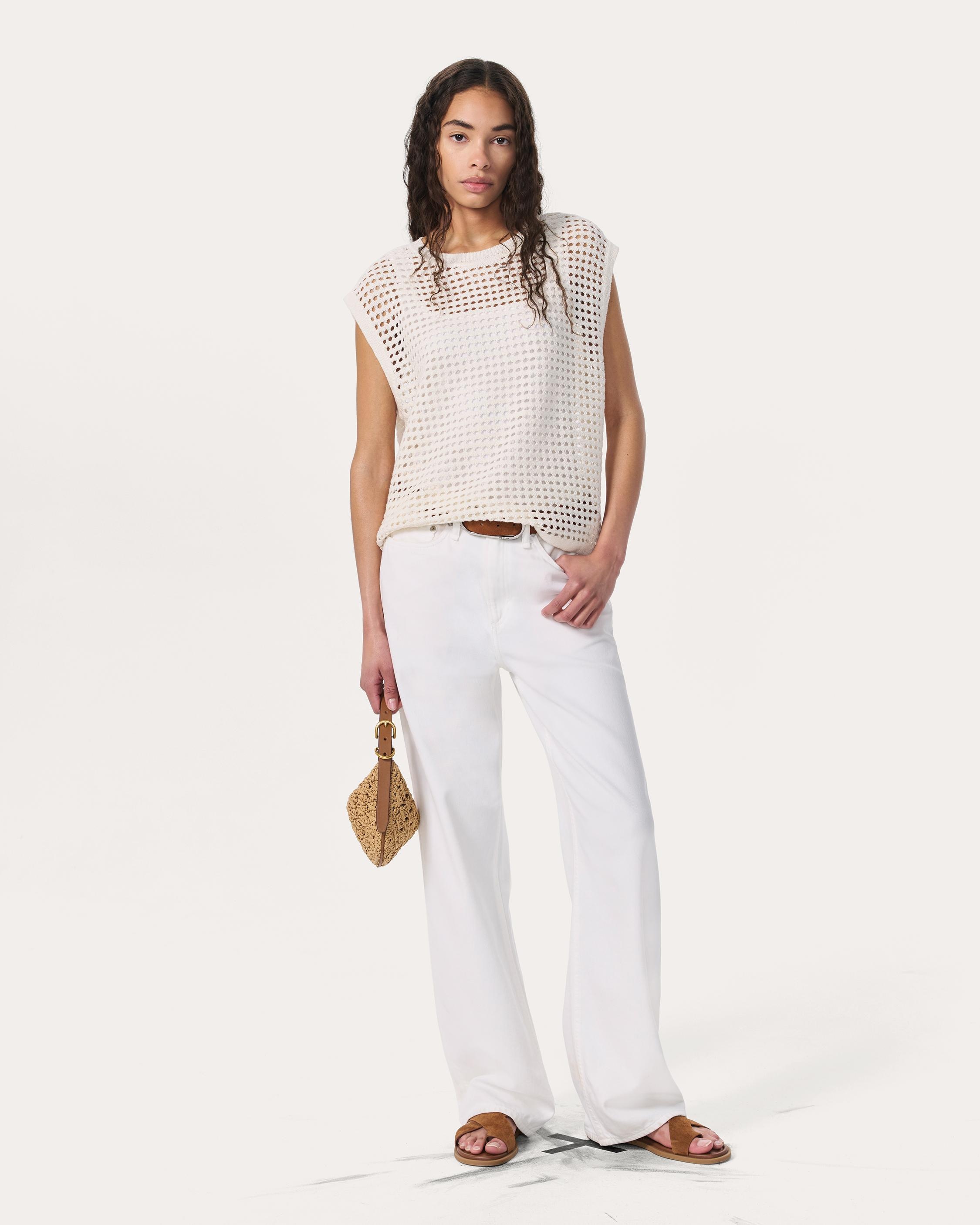 Ezra Open-Knit Vest - 3
