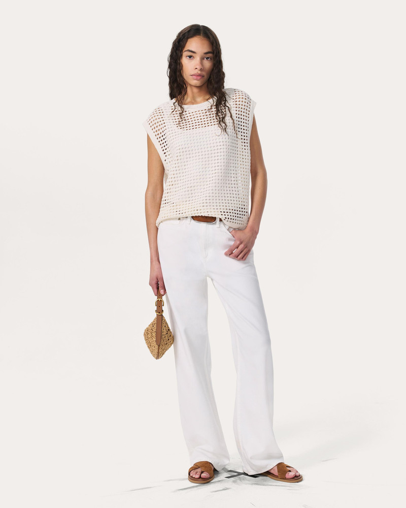 rag & bone Ezra Open-Knit Vest outlook