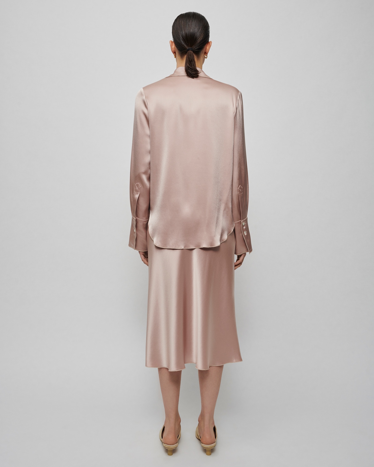 ZARINA - Slip skirt - Himalayan salt - 4