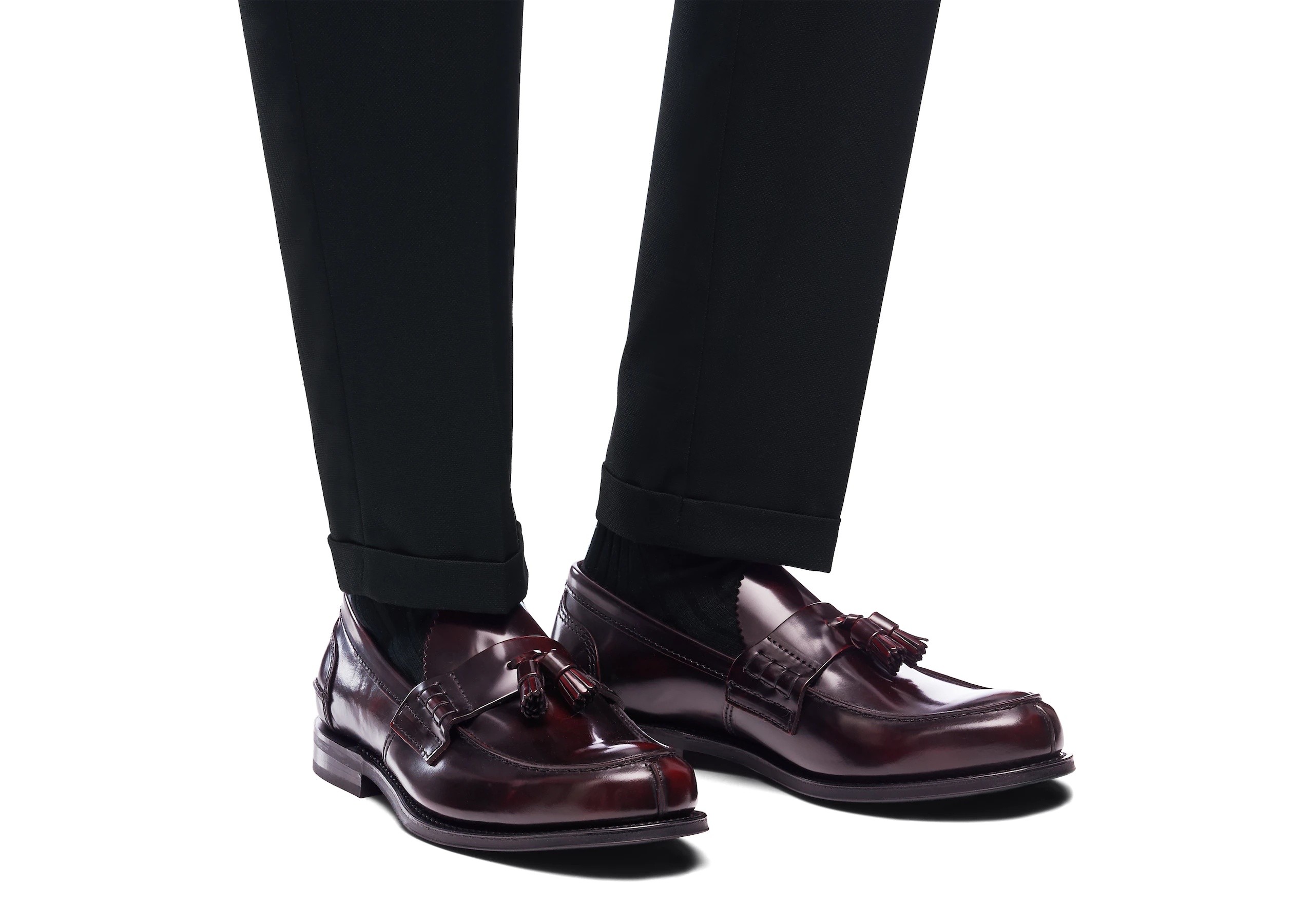 Tiverton r
Bookbinder Fumè Tassel Loafer Burgundy - 5