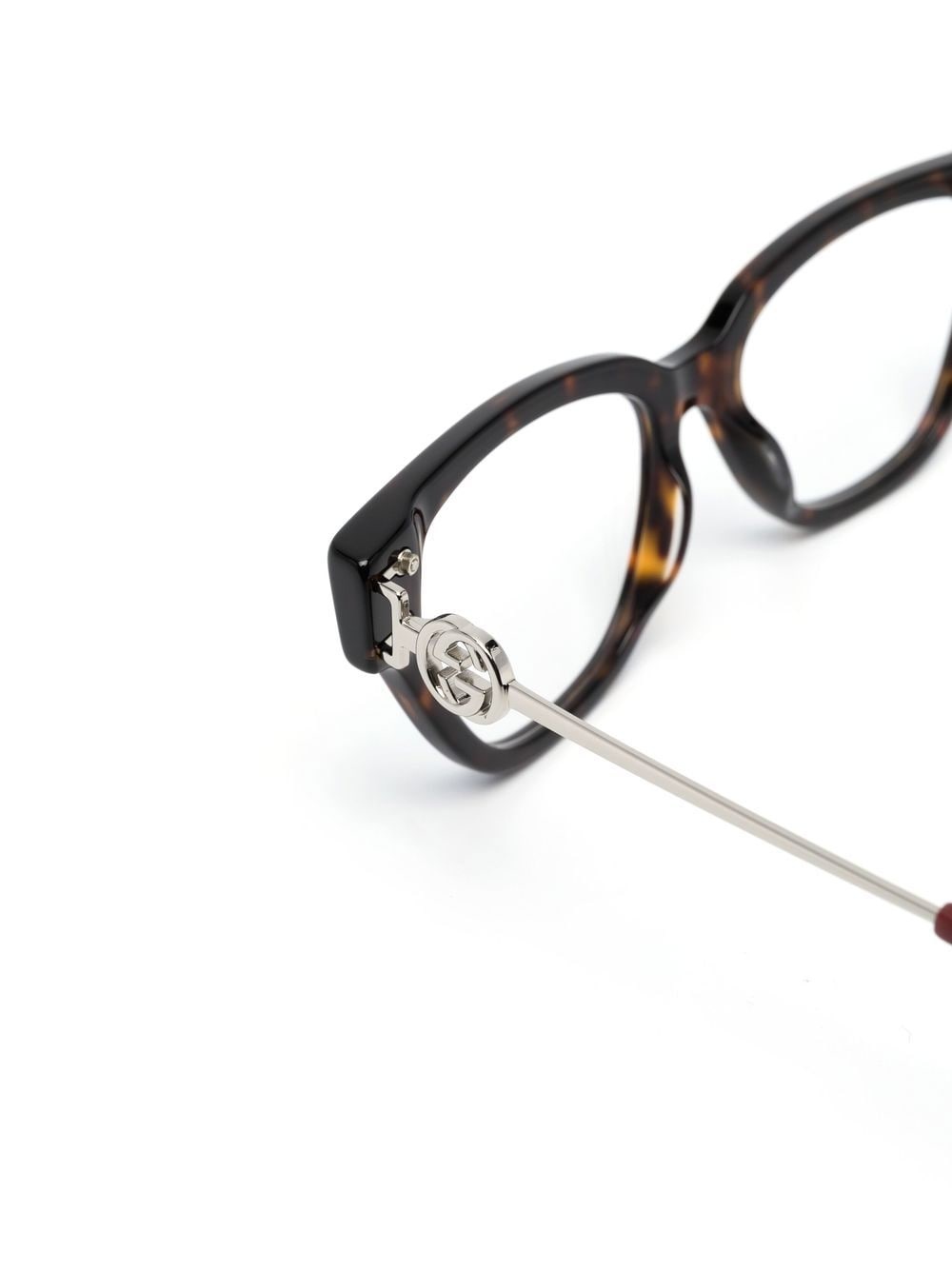 tortoiseshell clear glasses - 3