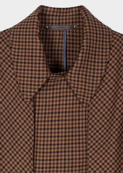 Paul Smith Gingham Trench Coat outlook