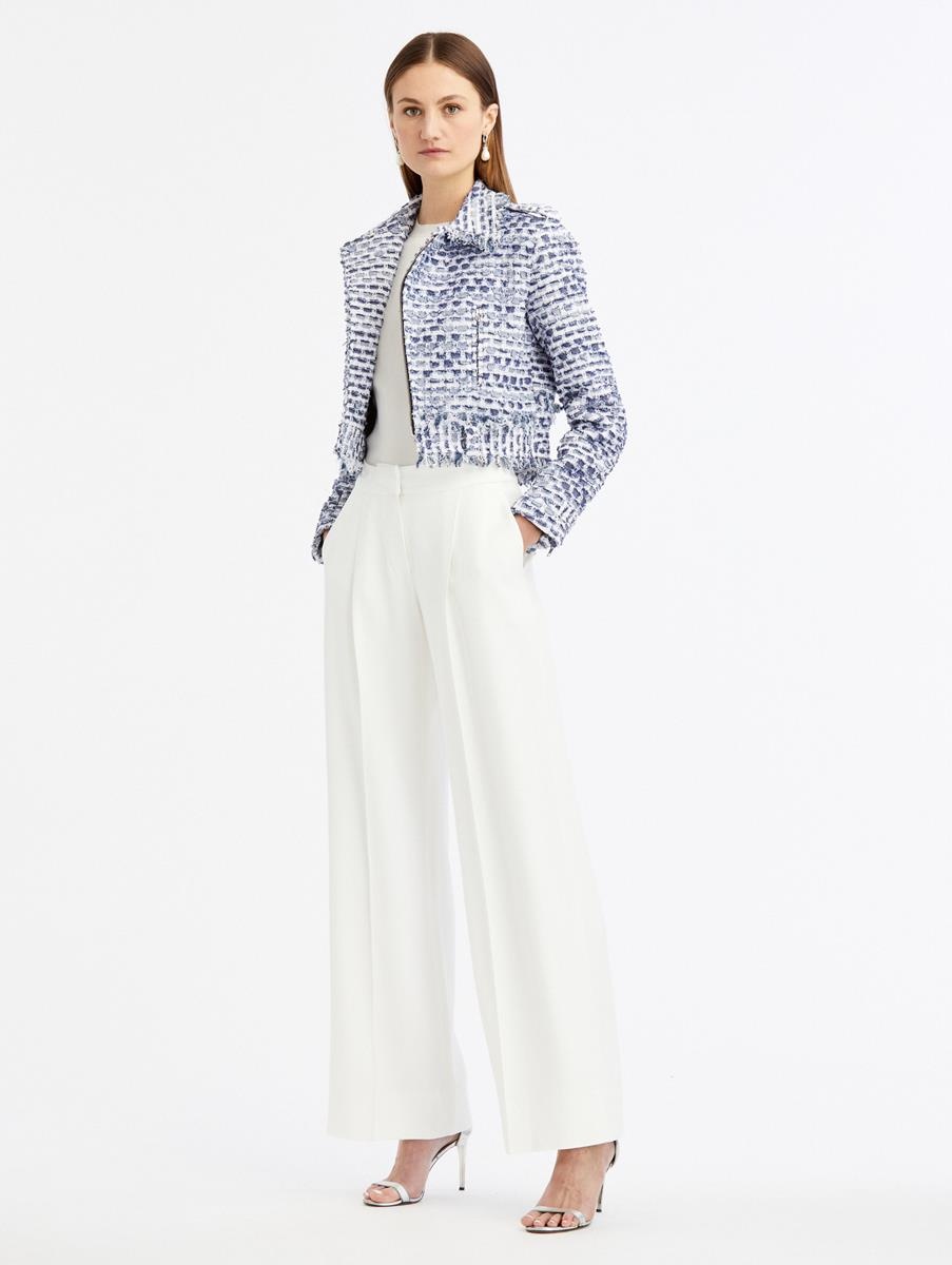 HIGH WAISTED WIDE LEG PANTS - 4