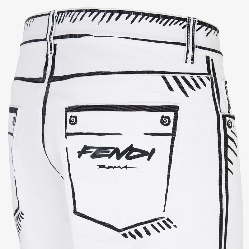 Fendi Roma Joshua Vides denim jeans 3