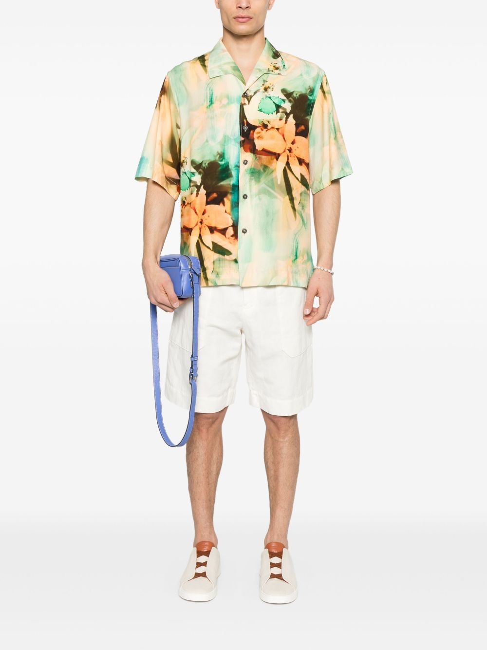 Painted Photograph-print shirt - 2