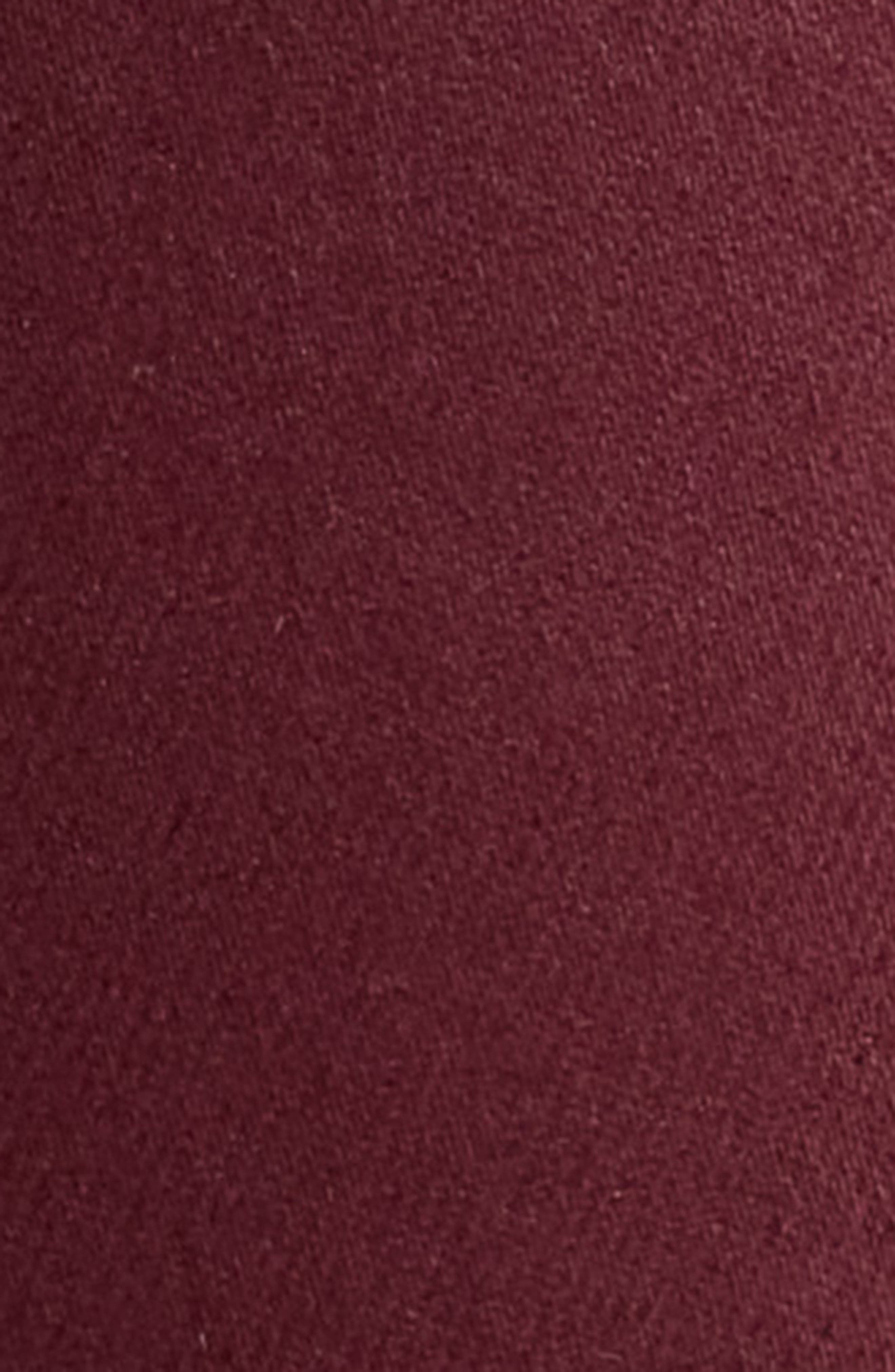 L'AGENCE Kendra Coated High Waist Crop Flare Jeans in Dark Port Coated at Nordstrom - 6