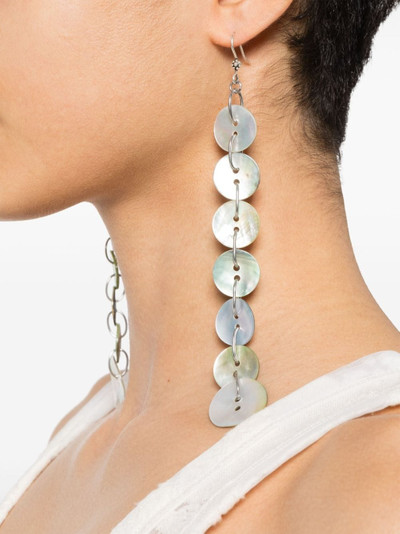 AVAVAV circular-pendant drop earrings outlook