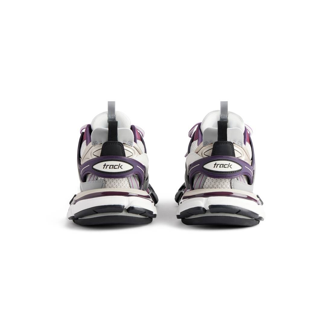 Women's Track Sneaker in Grey/purple - 5