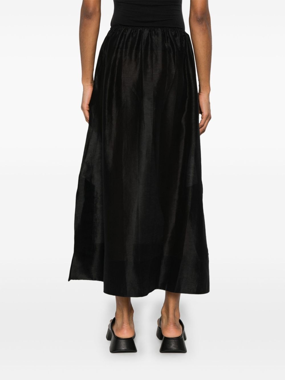 A-line midi skirt - 4