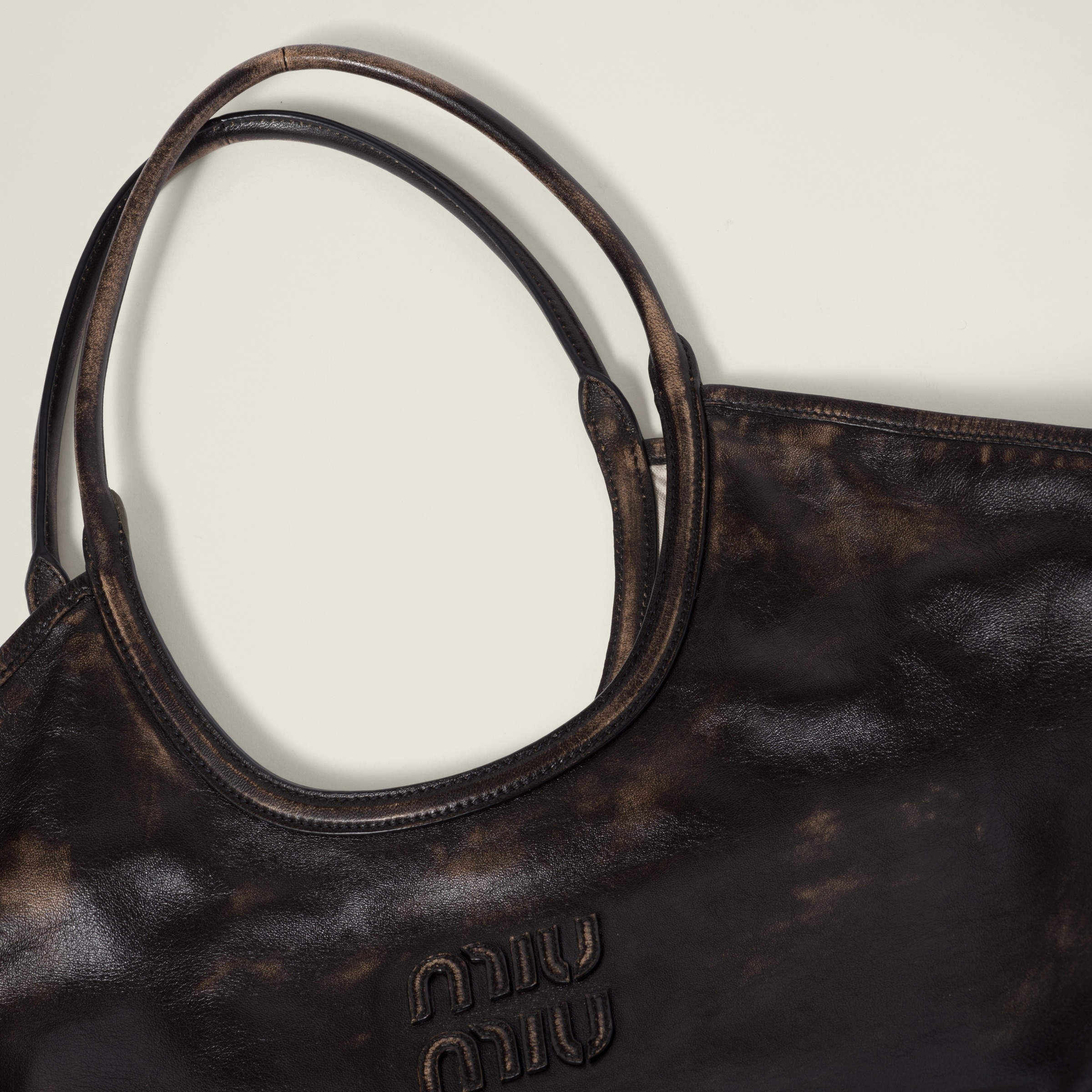 Leather tote bag - 7