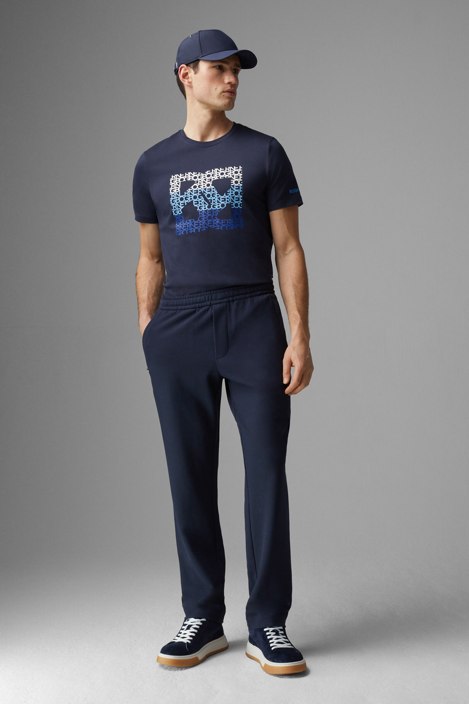 Joakin sweatpants in Navy blue - 4