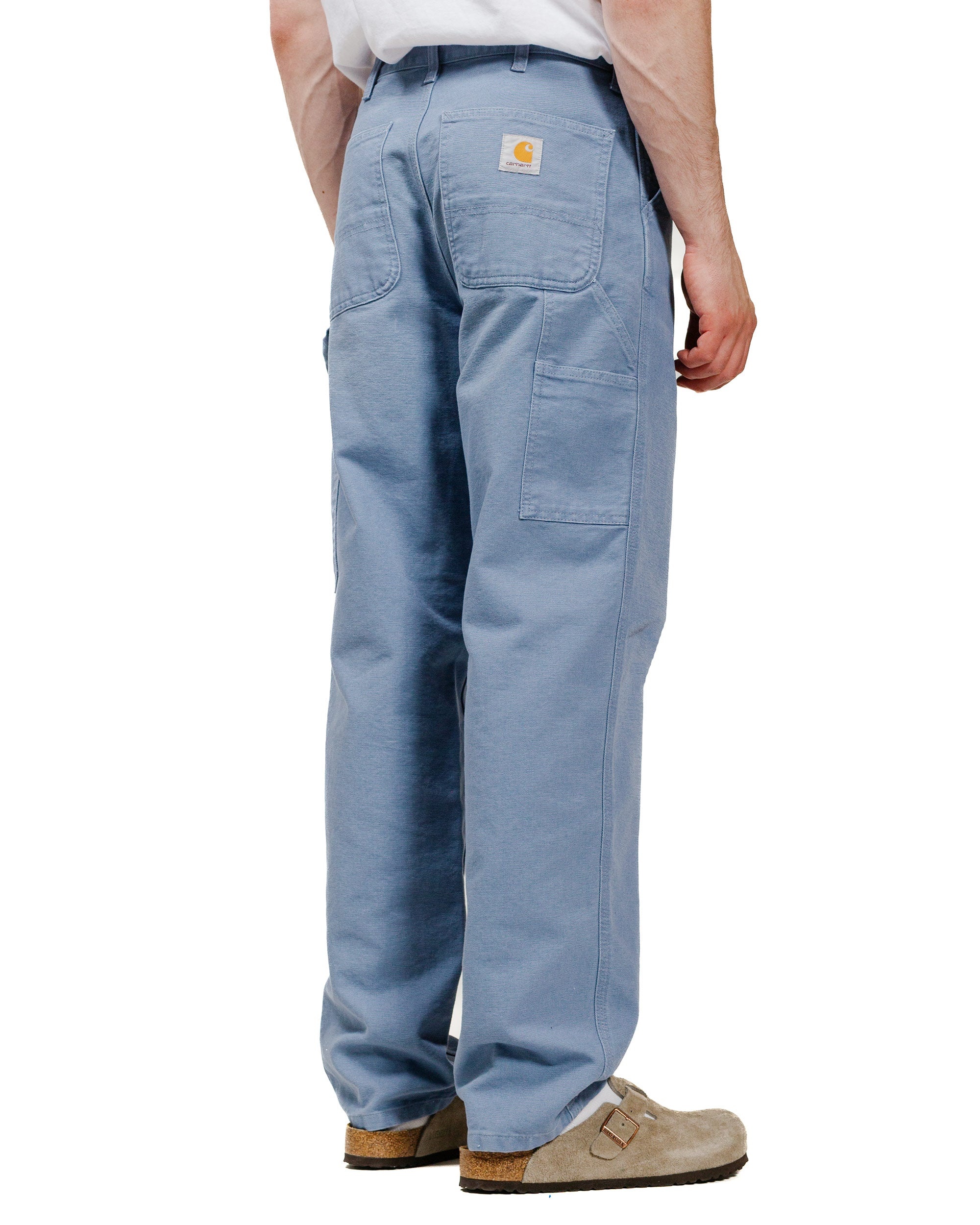 Carhartt W.I.P. Single Knee Pant Bay Blue Aged Canvas - 3
