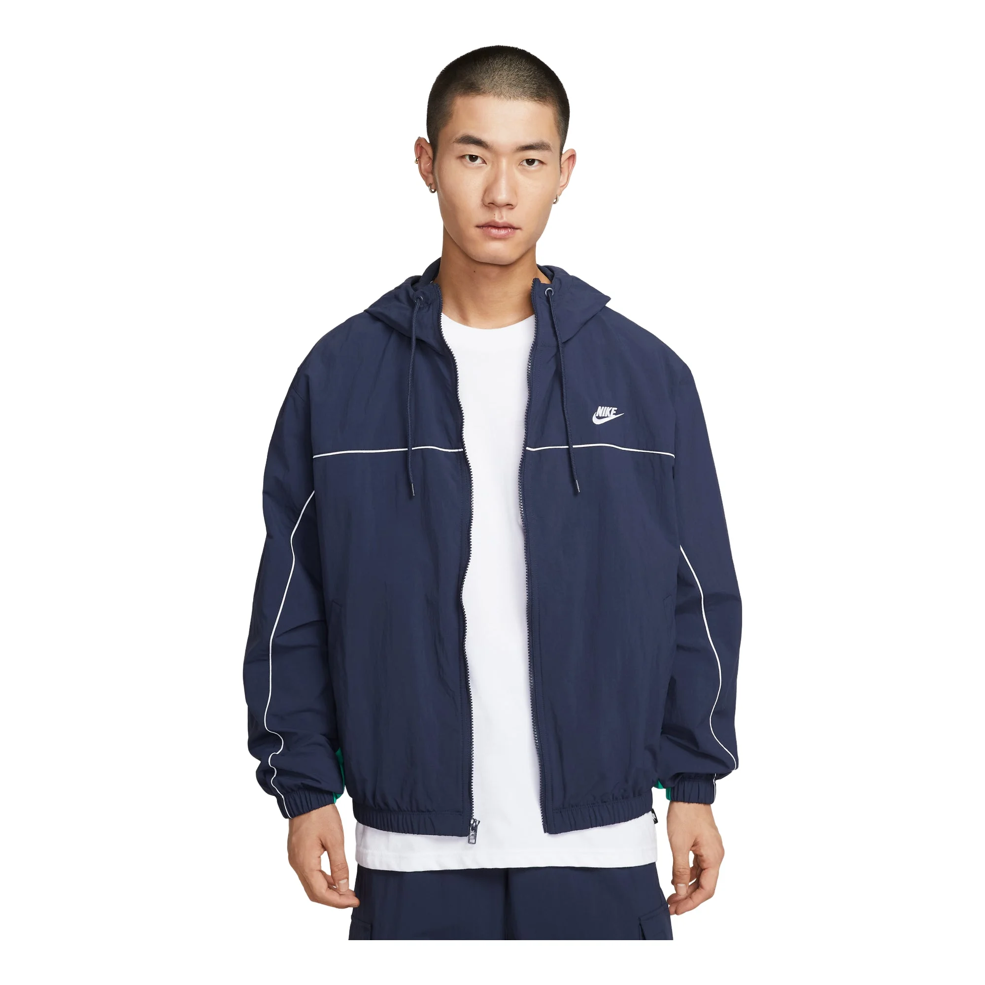 Nike Club Hooded Loose-Fit Jacket 'Obsidian' HJ2013-451 - 1