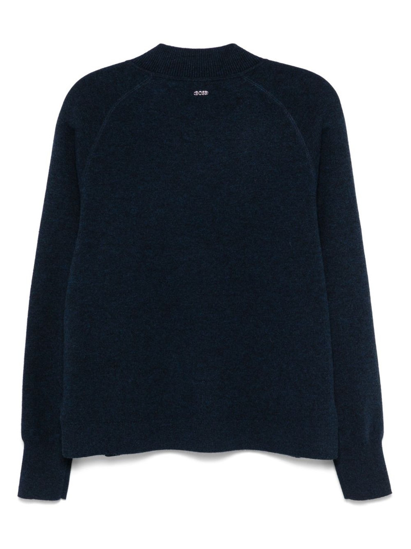 BOSS crew-neck sweater outlook
