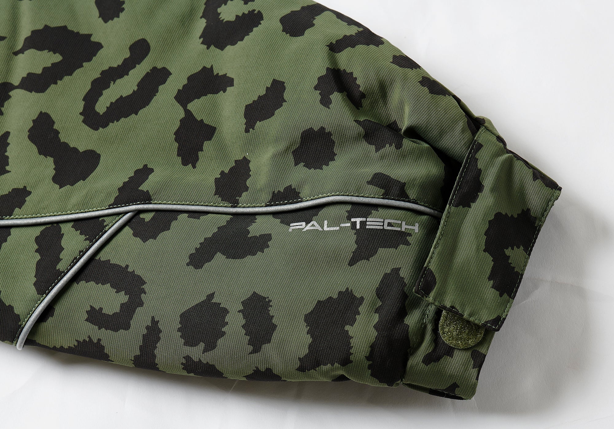 M-TECH HOODED JACKET OLIVE CHEETAH - 8