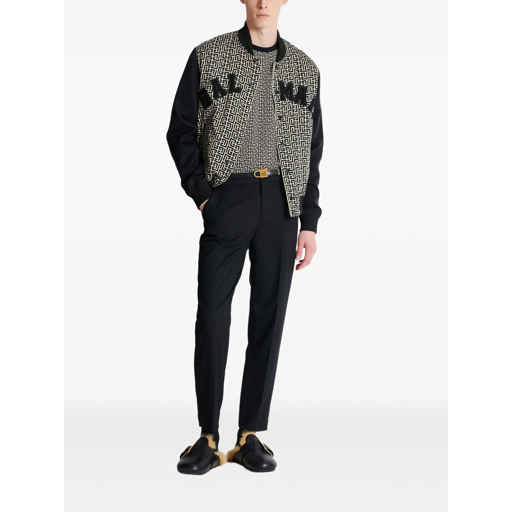 Balmain Black T-Shirts & Vests - T-Shirts Men - 2