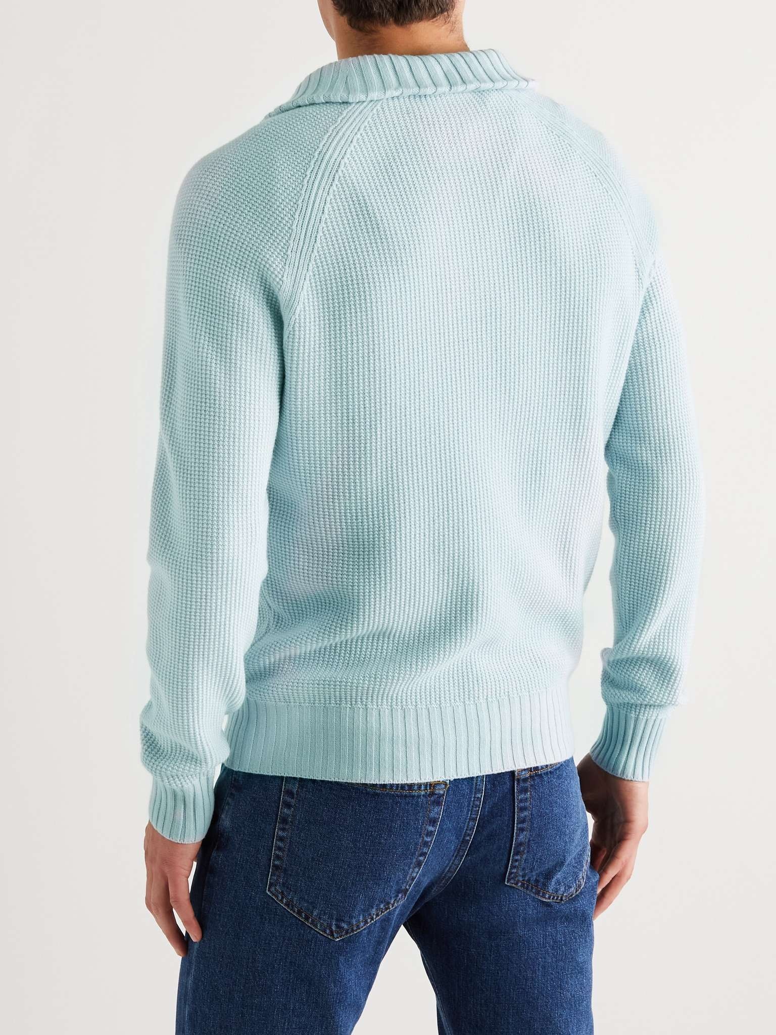 Roadster Mezzocollo Half-Zip Cashmere Sweater - 4