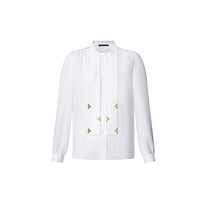 LV Night Lavaliere Blouse 1