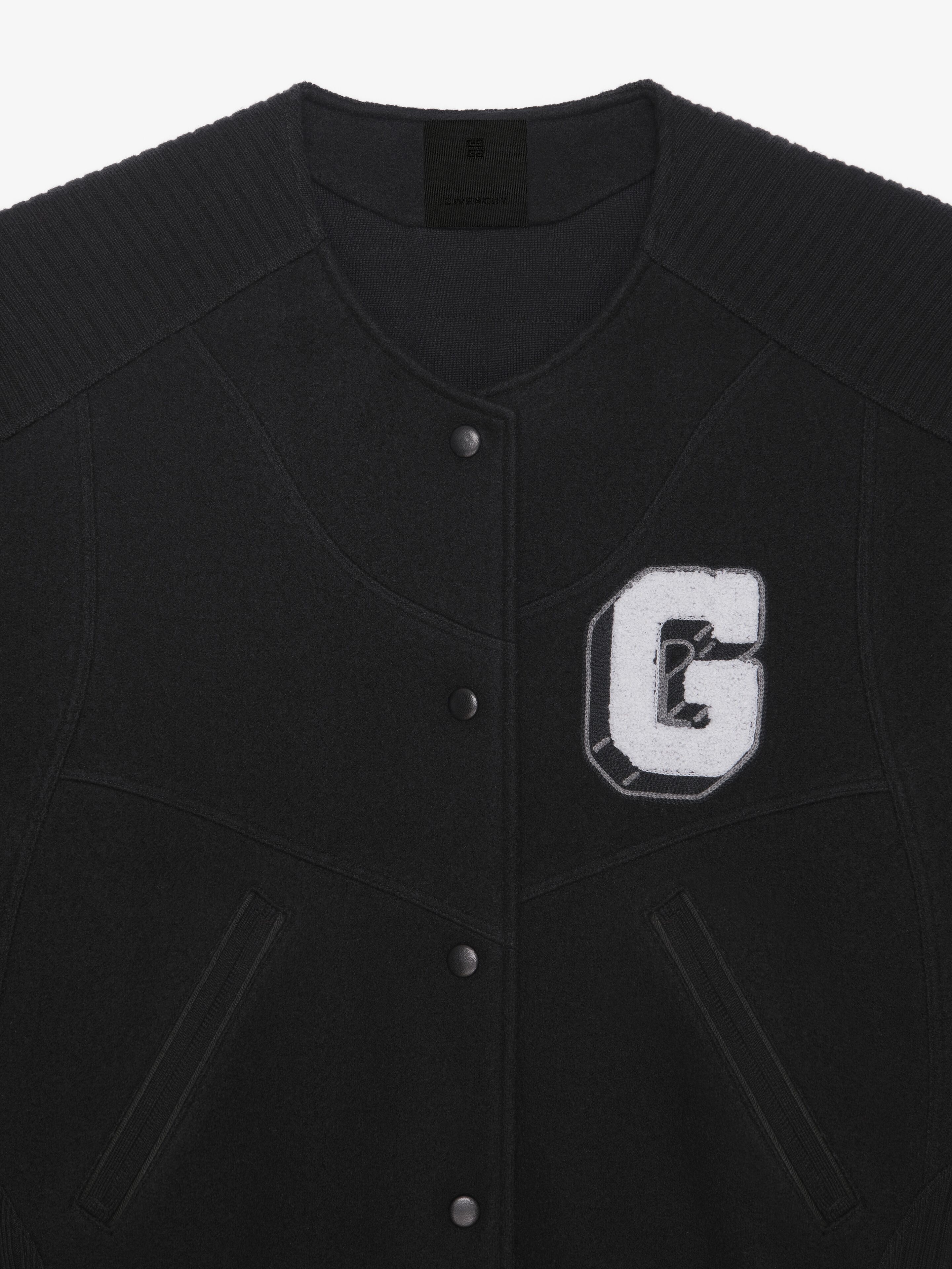 GIVENCHY COLLEGE VARSITY JACKET IN WOOL - 5
