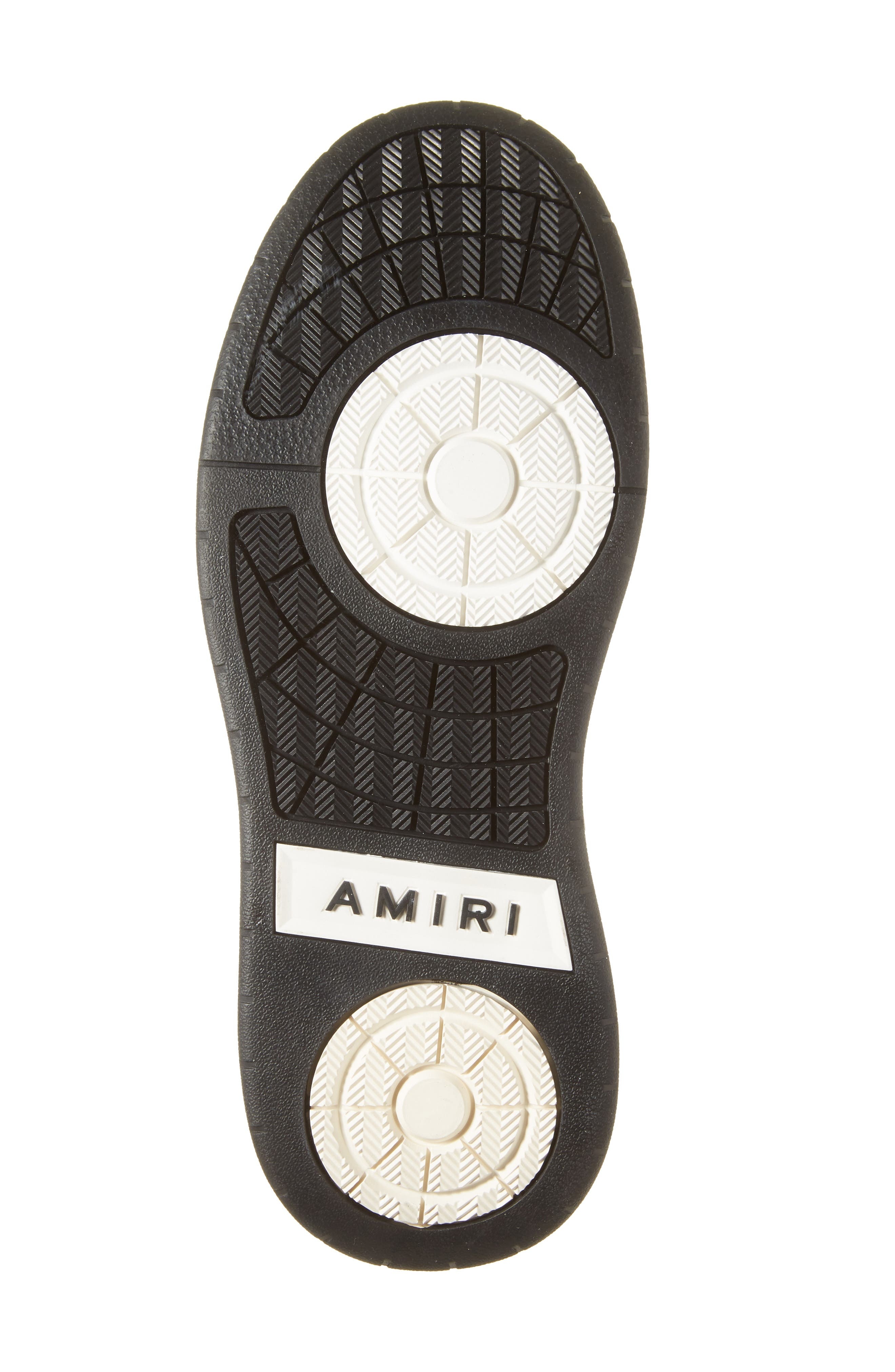AMIRI Classic Low Top Sneaker in White Black at Nordstrom - 6
