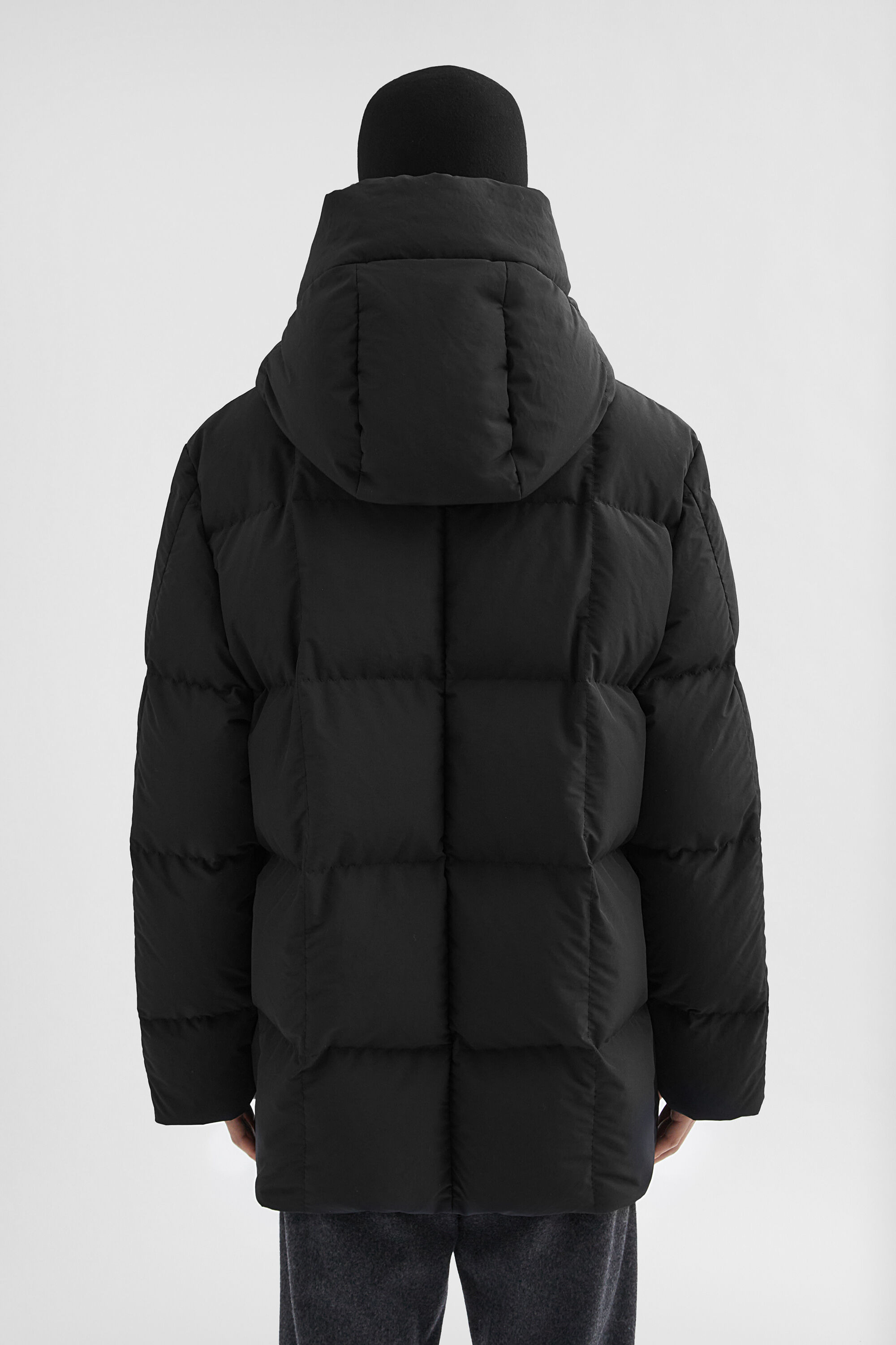 Quilted Down Jacket - 5
