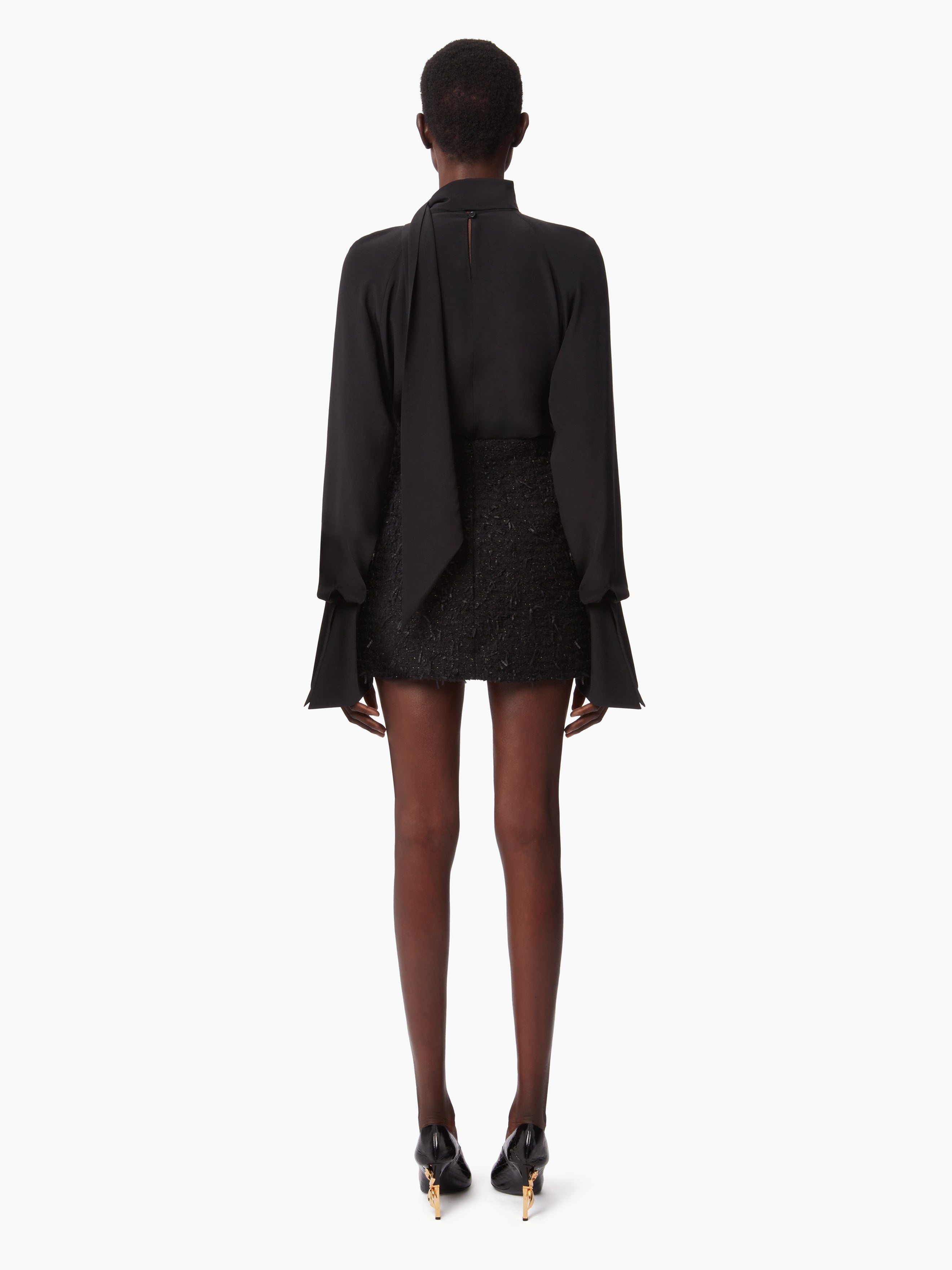 TWEED MINI SKIRT - 4