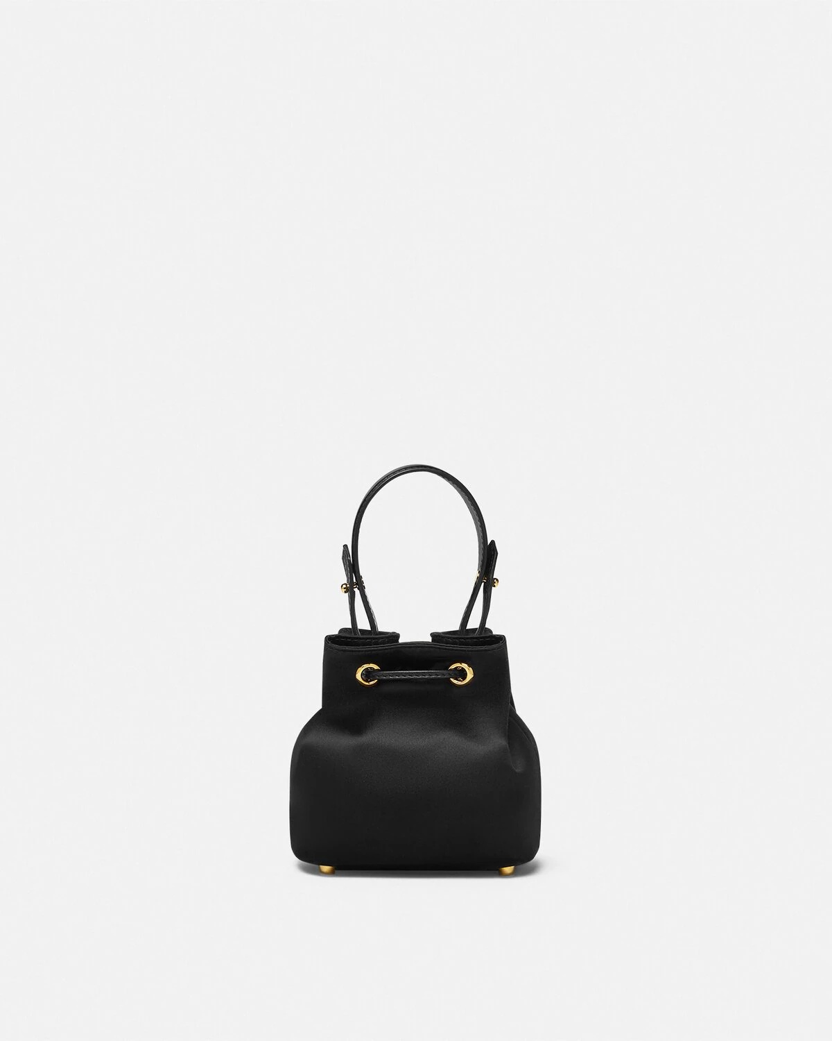 La Medusa Satin Mini Bucket Bag - 7