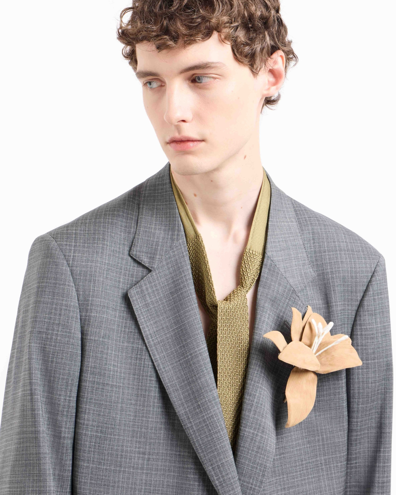 TROPICAL WOOL SINGLE-BREASTED OVERCOAT - 6