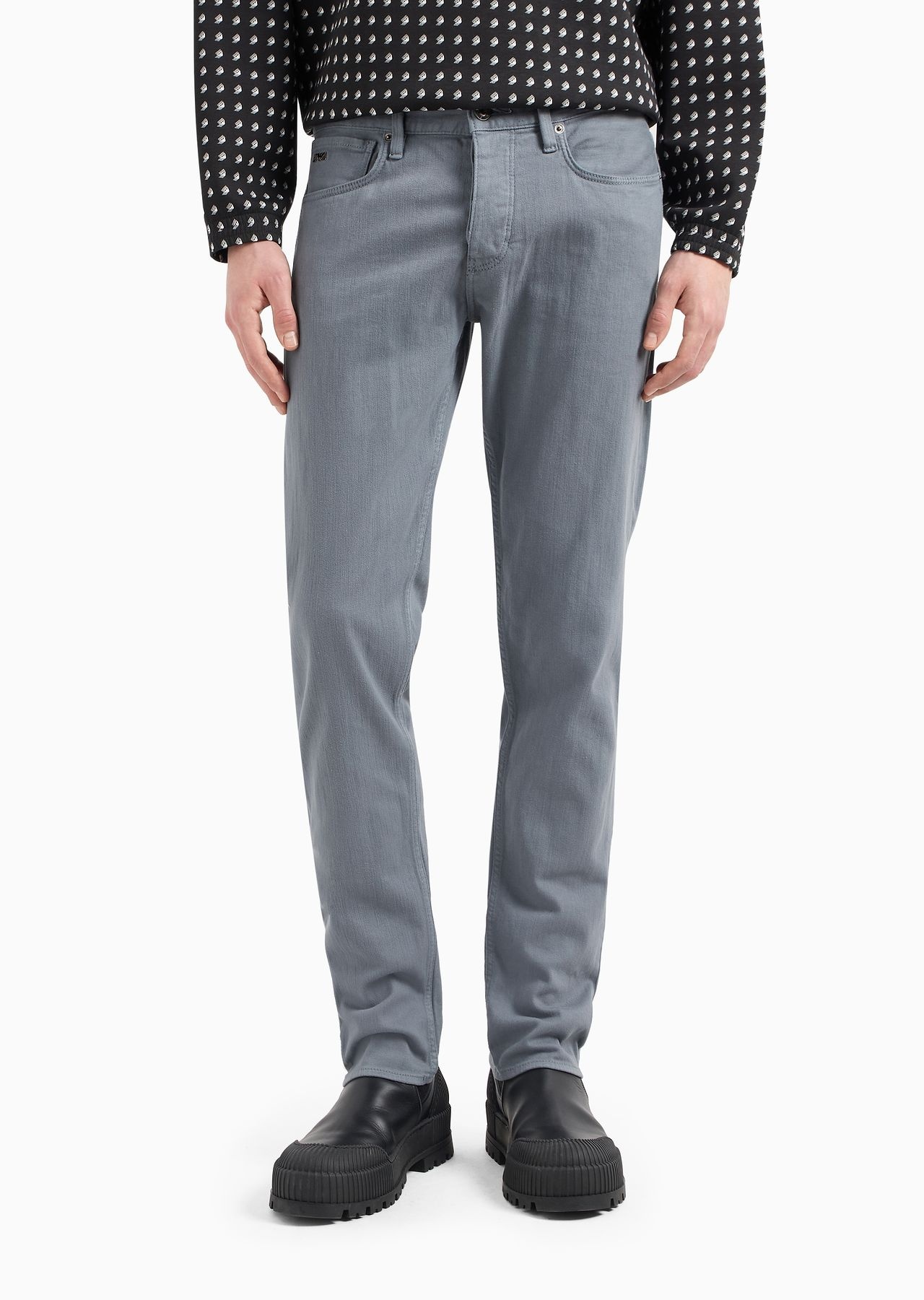 J75 Slim-fit jeans in garment-dyed comfort denim - 2