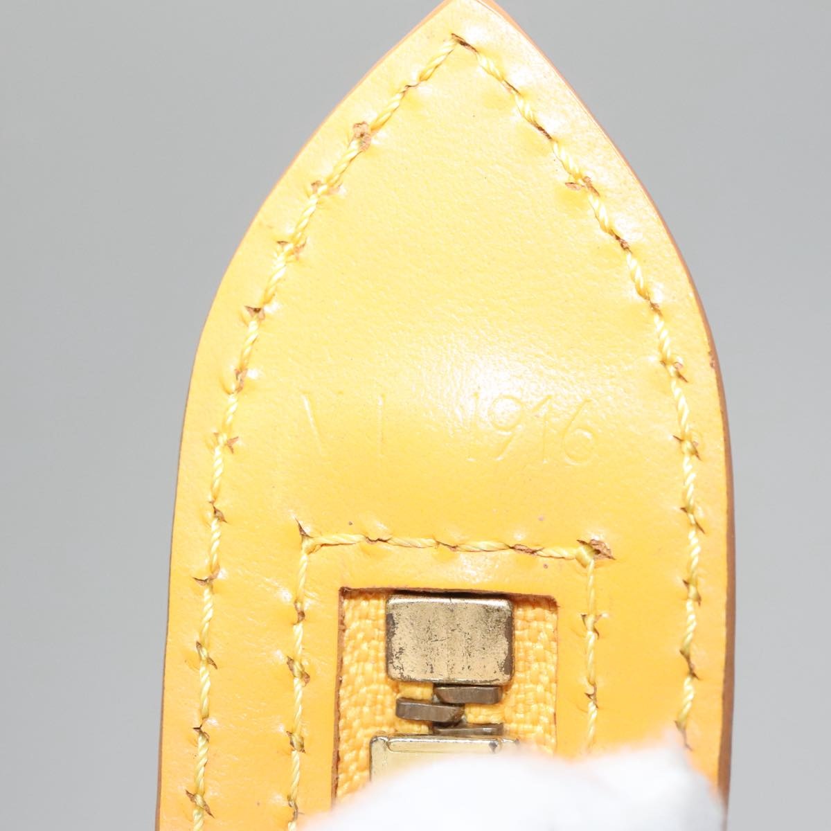 LOUIS VUITTON Epi Saint Jacques Hand Bag Yellow M52279 - 12