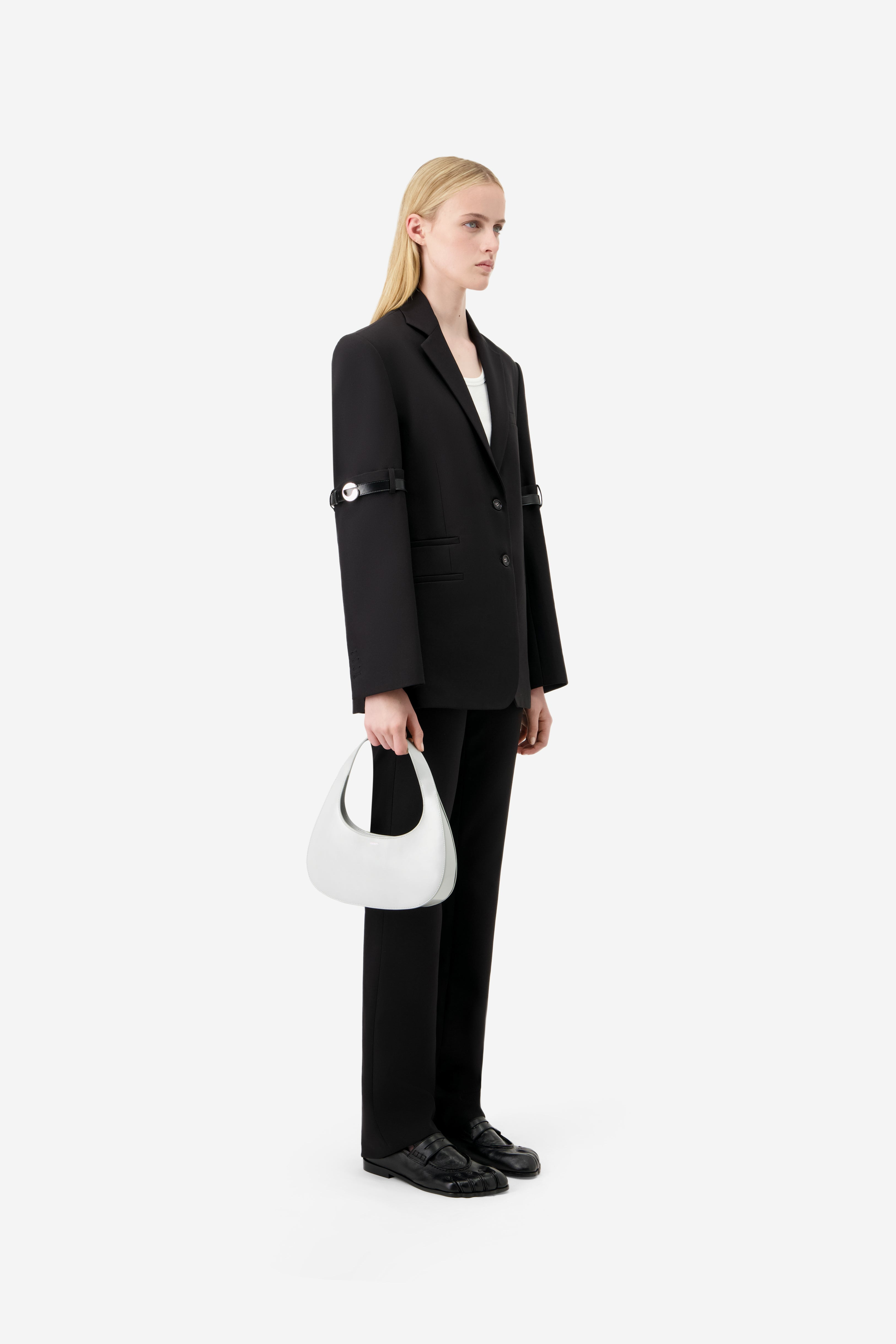 Logo Belted Blazer - 3
