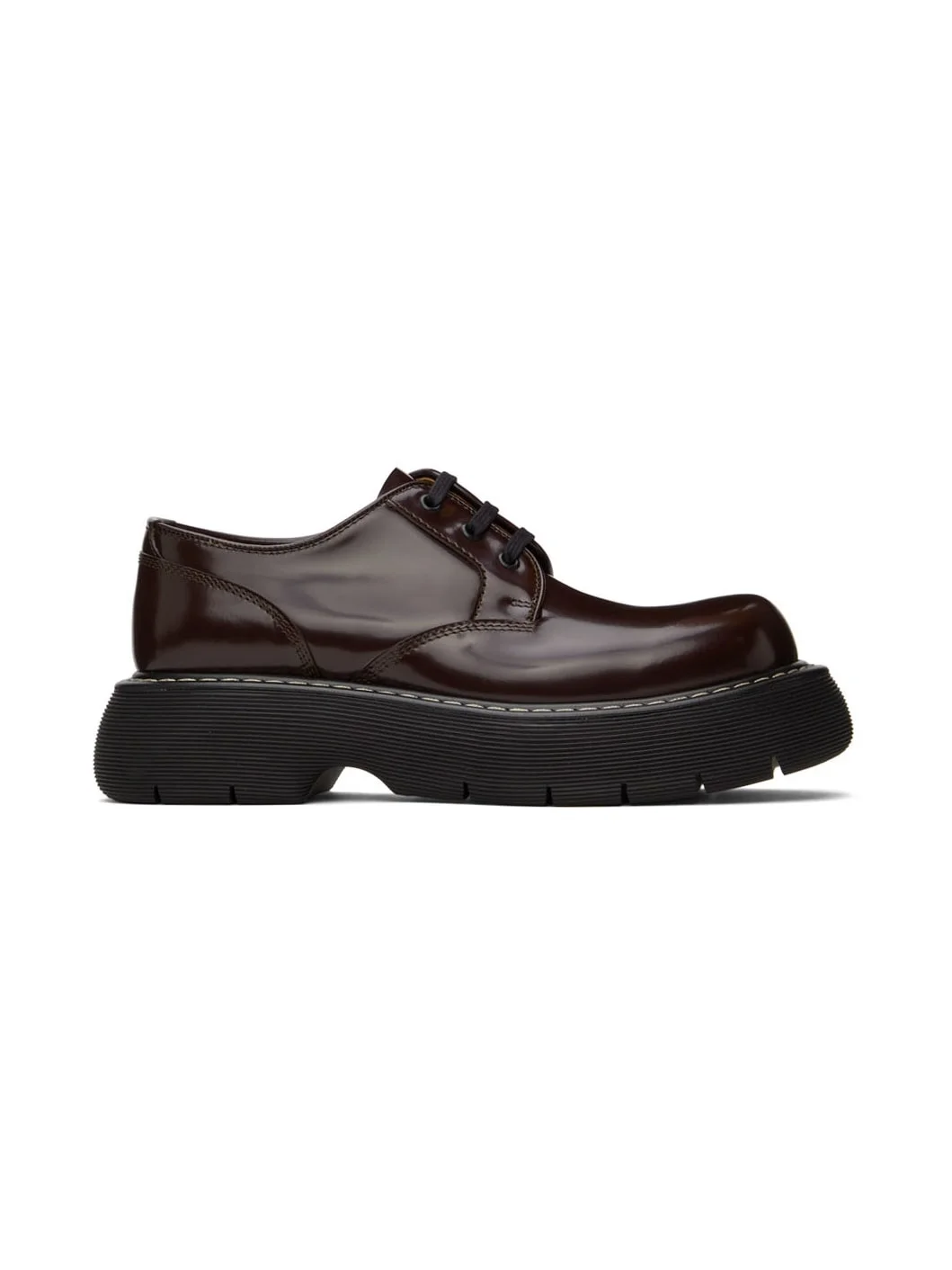 Burgundy Swell Lace-Up Boots - 1