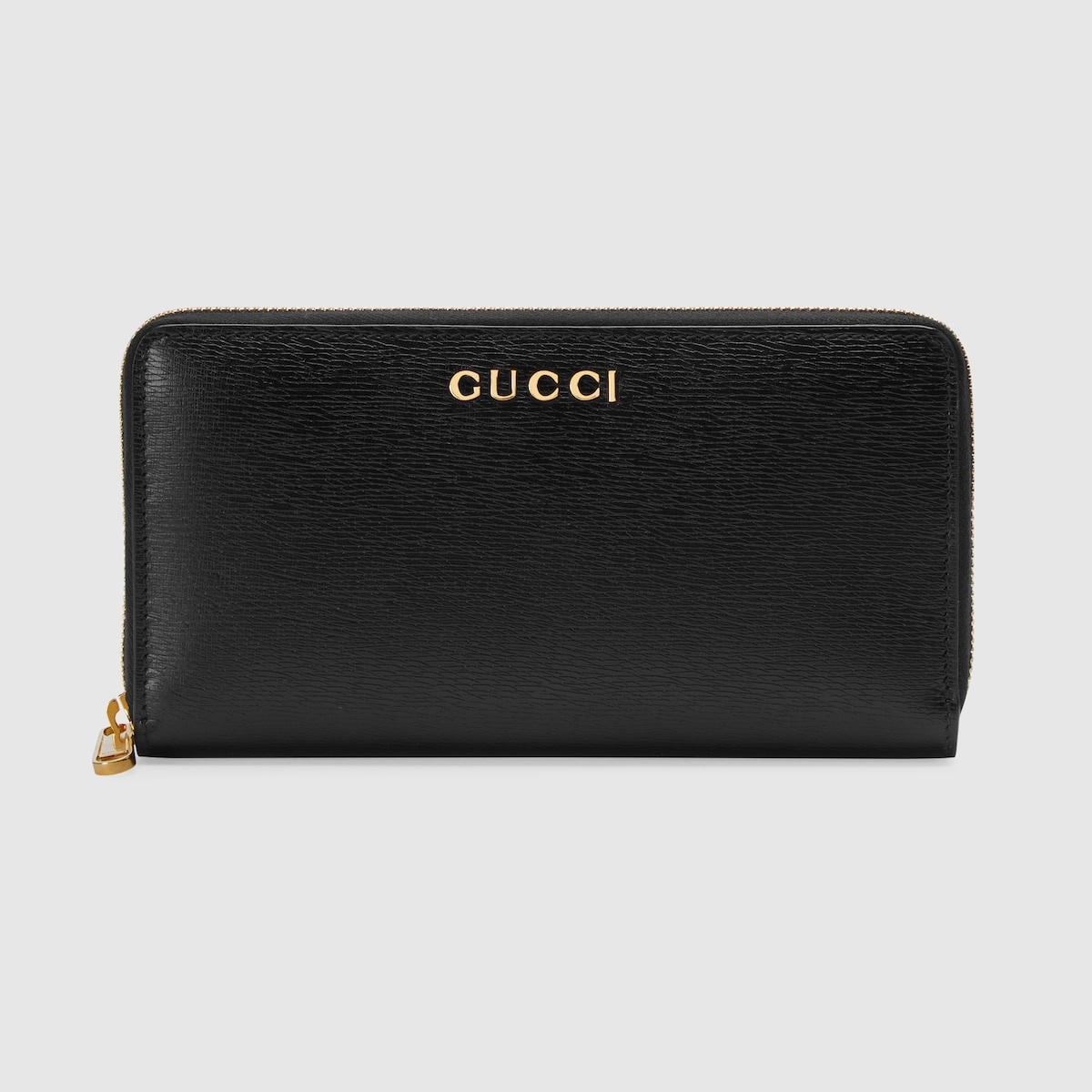 Zip around wallet with Gucci script - 1