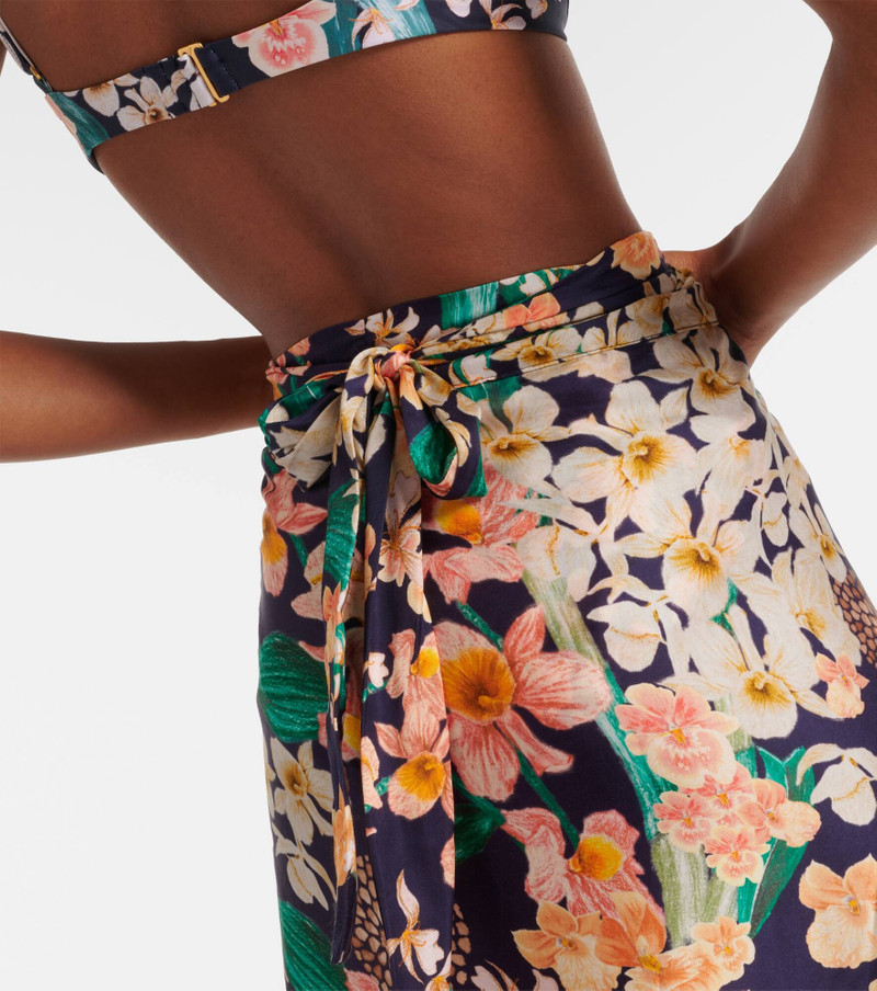 Printed beach cover-up 5