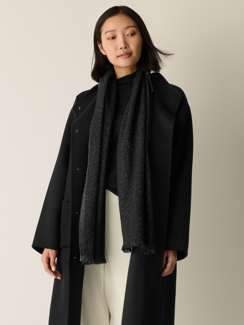 EILEEN FISHER Wool Shimmer Scarf outlook