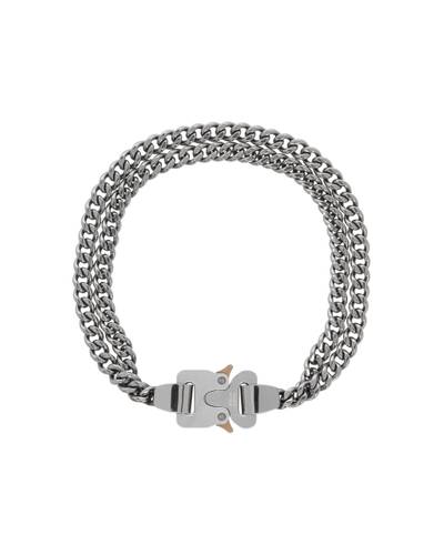 1017 ALYX 9SM 2X CHAIN BUCKLE NECKLACE outlook