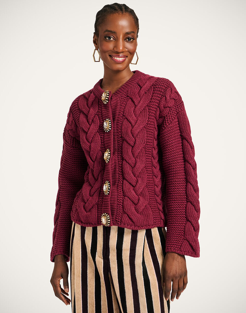 Portrait Cardigan - 2