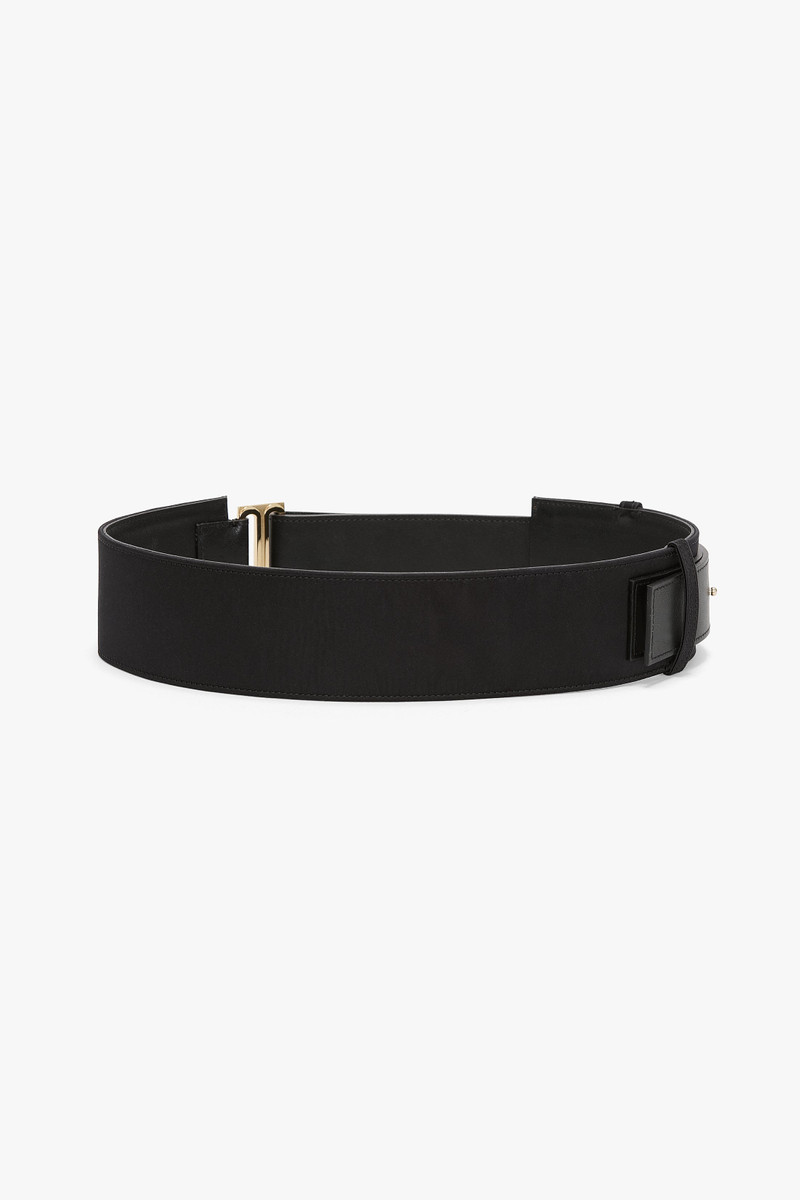 Wide Dorian Tuxedo Belt In Black 3