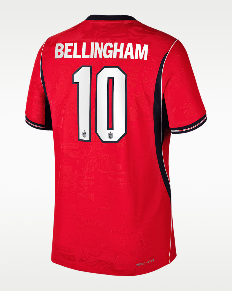 Jude Bellingham England National Team 2026 Match Away Men's Nike Dri-FIT ADV Soccer Jersey 1