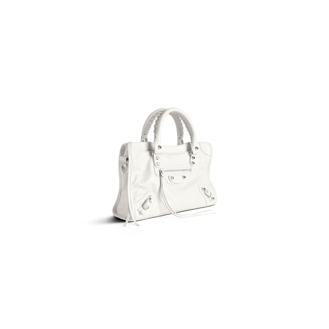 Le City Bag Small in Optic White - 2